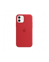 apple Silikonowe etui z MagSafe do iPhonea 12 i 12 Pro Czerwone - nr 2