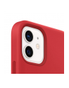 apple Silikonowe etui z MagSafe do iPhonea 12 i 12 Pro Czerwone - nr 4