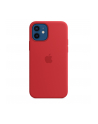 apple Silikonowe etui z MagSafe do iPhonea 12 i 12 Pro Czerwone - nr 6