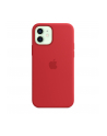 apple Silikonowe etui z MagSafe do iPhonea 12 i 12 Pro Czerwone - nr 7