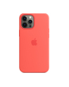 apple Silikonowe etui z MagSafe do iPhonea 12 Pro Max Różowe - nr 10