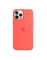apple Silikonowe etui z MagSafe do iPhonea 12 Pro Max Różowe - nr 12