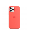 apple Silikonowe etui z MagSafe do iPhonea 12 Pro Max Różowe - nr 5