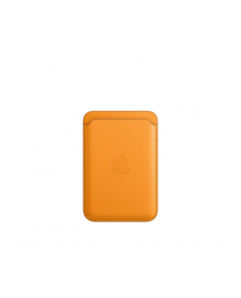 apple iPhone Skórzany portfel z MagSafe Kalifornijski mak