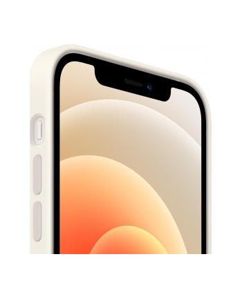 apple Silikonowe etui z MagSafe do iPhonea 12 i 12 Pro Białe