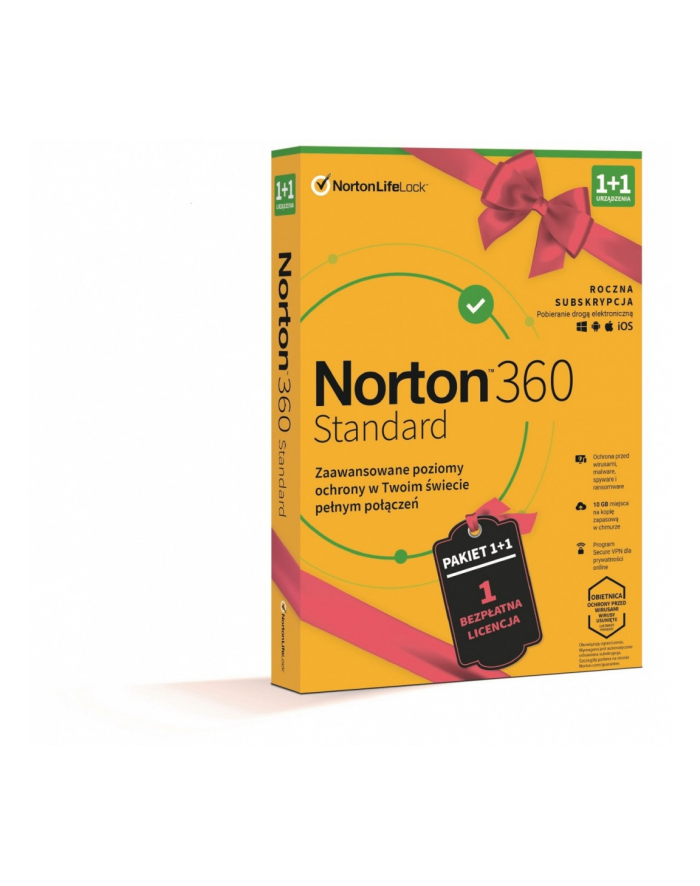 norton 360 STD Prom.10GB PL 1U 1+1Dvc 1Y 21411368 główny