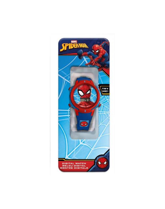 Zegarek cyfrowy ze światełkami Spider-Man MV15764 Kids Euroswan główny