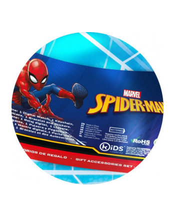 Zegarek cyfrowy z akcesoriami Spider-Man MV15778 Kids Euroswan