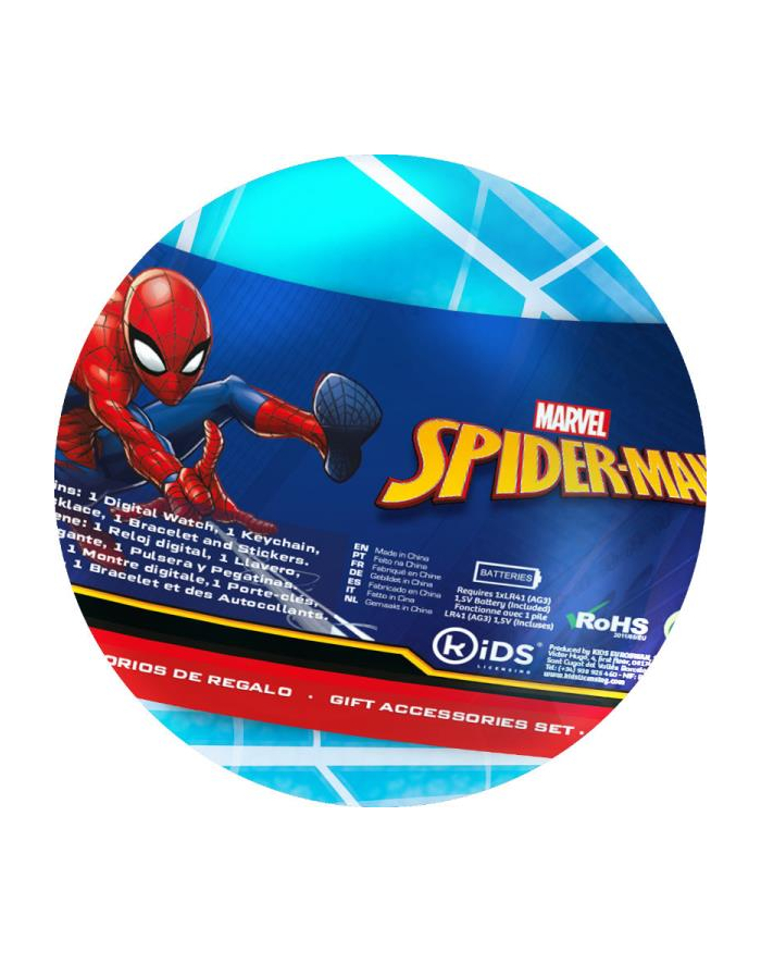 Zegarek cyfrowy z akcesoriami Spider-Man MV15778 Kids Euroswan główny