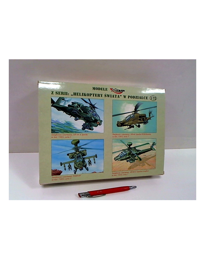 mirage modele Mirage zest.d/sklej.Helik.AH-64D ApacheLongb.72054 główny