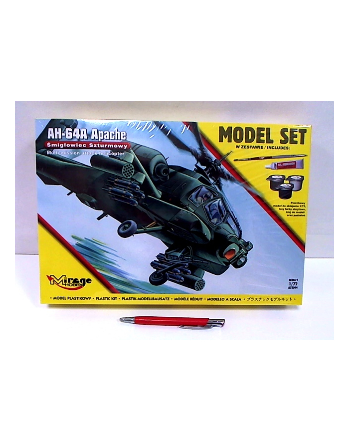 mirage modele Mirage zest.d/sklej.HelikopterAH-64A Apache 872094 główny