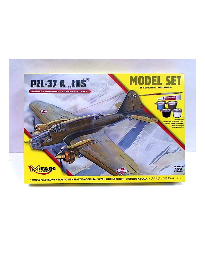 mirage modele Mirage zest.d/sklej.Samolot Łoś A S09 872095 główny