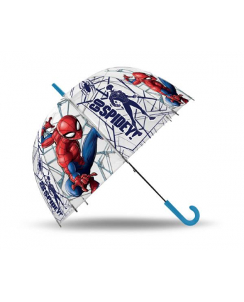 Parasolka przeźroczysta 46cm Spiderman MV15874 Kids Euroswan