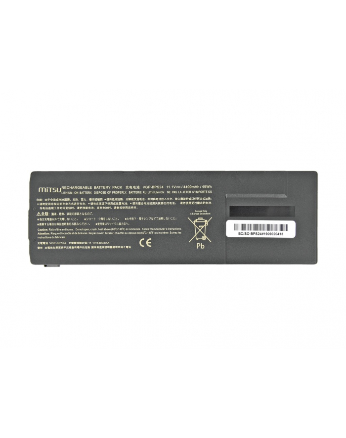 mitsu Bateria do Sony BPS24 4400 mAh (49 Wh) 10.8 - 11.1 Volt główny