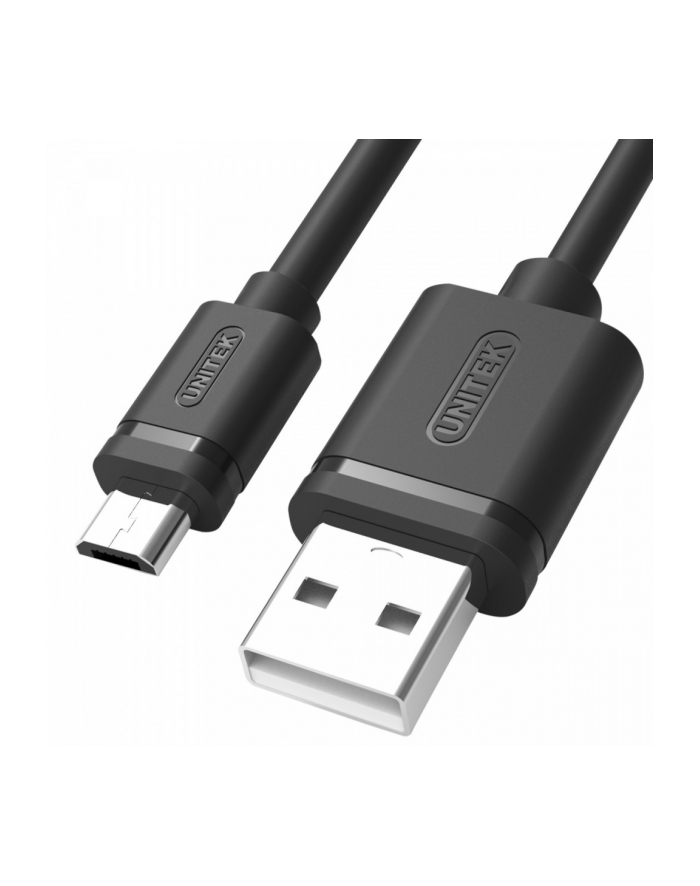 unitek Kabel USB - microUSB 2.0, 1,5M, M/M, Y-C434GBK główny
