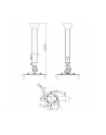 edbak Uchwyt sufitowy do projektora PMV200 czarny 650-1000 mm - nr 17