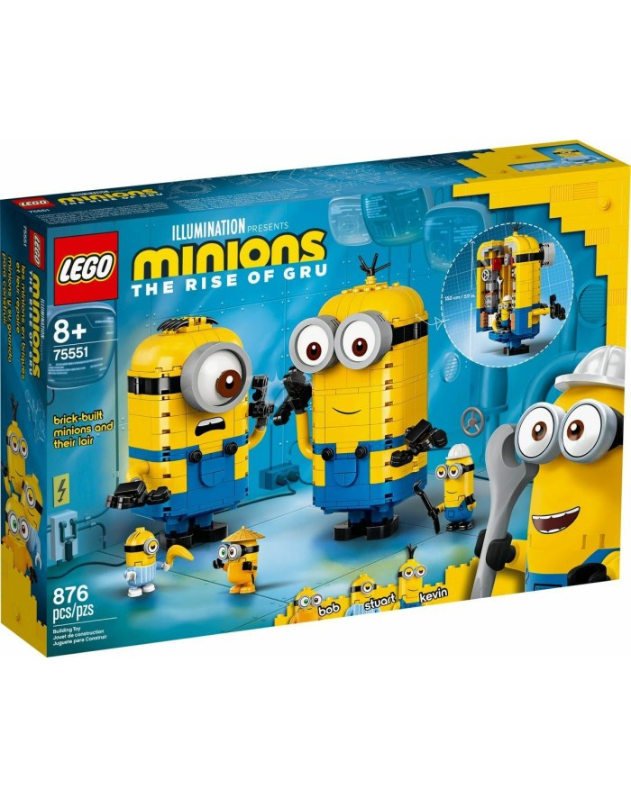 LEGO 75551 MINIONS Minionki z klocków i ich gniazdo
