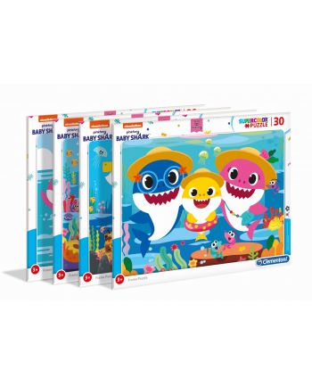 Clementoni Puzzle 30el ramkowe Baby Shark 22109 nr 1