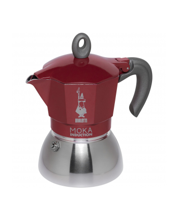 Bialetti kawiarka New Moka Induction 4tz czerwona