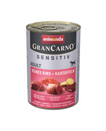 ANIMONDA Grancarno Sensitiv wołowina  ziemniak 400g