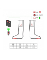 GLOVII SKARPETY OGRZEWANE POWER BANKIEM ROZMIAR L (41-46)  CZERWONE  BATERIE  ŁADOWARKA I PILOT W ZESTAWIE  GQ3L - nr 18
