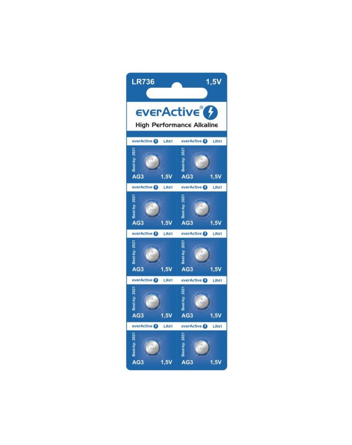 EVERACTIVE BATERIE ALKALICZNE MINI G3 LR736 LR41  BLISTER 10 SZT EVAG3 główny