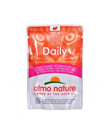 ALMO NATURE Daily Menu Tuńczyk z łososiem 70g