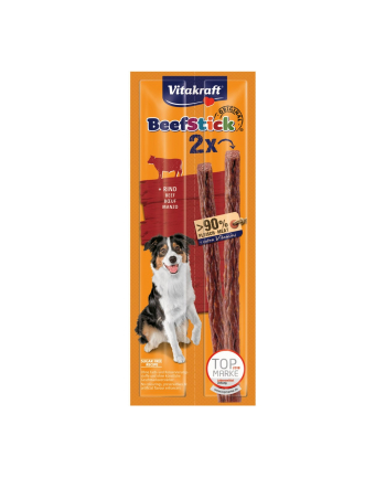 VITAKRAFT Beef Sticks - kabanos dla psa z wołowiną 2szt