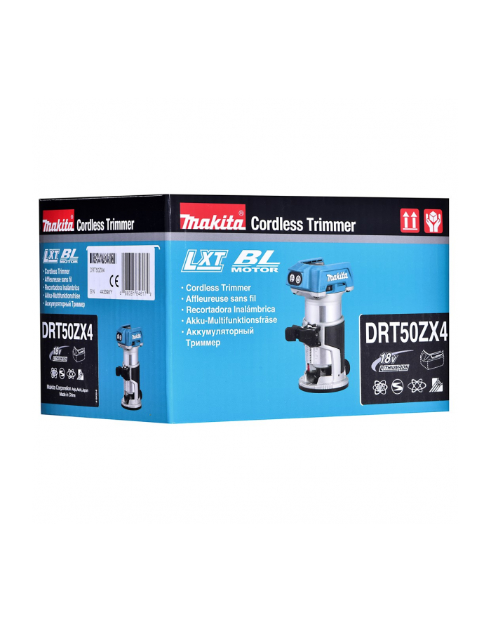 Frezarka 18V MAKITA DRT50ZX4 bez aku i ład główny