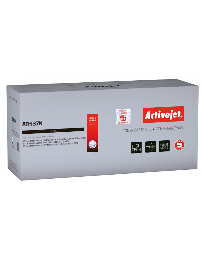 Activejet toner do HP 37A CF237A new ATH-37N główny