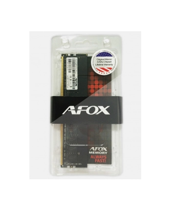 AFOX DDR4 8G 2666MHZ MICRON CHIP RANK1 AFLD48FH1P