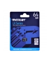 patriot memory PATRIOT MicroSDHC Card LX Series 64GB UHS-I/Class 10 - nr 1