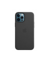 apple Skórzane etui z MagSafe do iPhone'a 12 Pro Max- czarne - nr 1