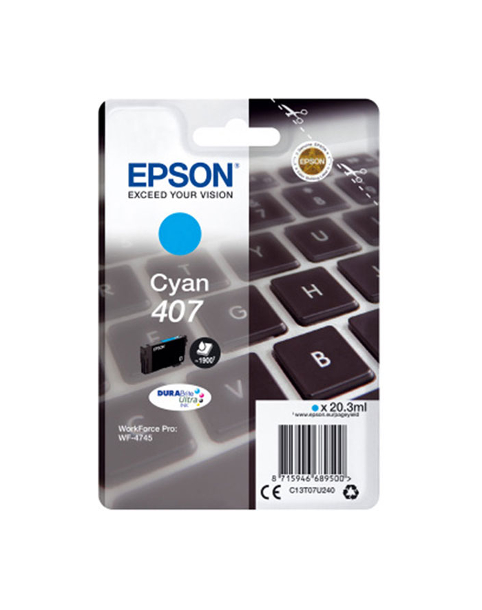 EPSON WF-4745 Series Ink Cartridge Cyan główny