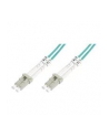 DIGITUS fiber Optic patch cord LC to LC Multimode 50/125 duplex 1m class OM4 LSOH RAL 4003 - nr 5