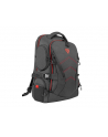 NATEC Genesis laptop backpack Pallad 550 black 15.6inch/17.3inch - nr 32
