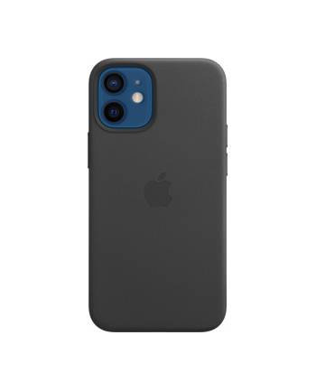 apple Skórzane etui z MagSafe do iPhone'a 12 mini -czarne