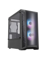 Cooler Master MasterBox MB320L ARGB, tower case (black, tempered glass, incl.ARGB controller) - nr 1