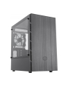 Cooler Master MasterBox MB400L TG, tower case (black, tempered glass, version without optical drive bay) - nr 1