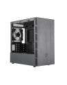 Cooler Master MasterBox MB400L TG, tower case (black, tempered glass, version without optical drive bay) - nr 39