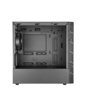 Cooler Master MasterBox MB400L TG, tower case (black, tempered glass, version without optical drive bay)