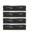 kingston HyperX DDR4 - 128 GB -2666 - CL - 16 - Quad-Kit, Fury Black (black, HX426C16FB3K4 / 128) - nr 1