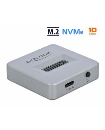 DELOCK M.2 Docking Station for M.2 NVMe PCIe SSD with USB Type-C female