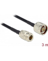 DELOCK antenna cable N/M to N/F 3m low loss - nr 8