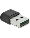 DELOCK USB WiFi adapter AC 433 mbps dual band 2.4/5GHz internal antennas with Bluetooth 4.2 - nr 17