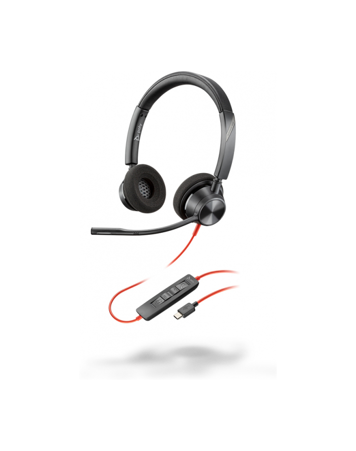 Plantronics Blackwire 3320, headset (black, USB-C, UC) główny