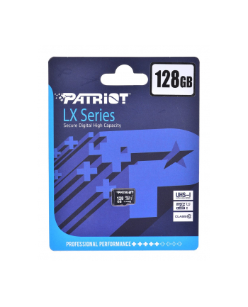 patriot memory PATRIOT MicroSDHC Card LX Series 128GB UHS-I/Class 10