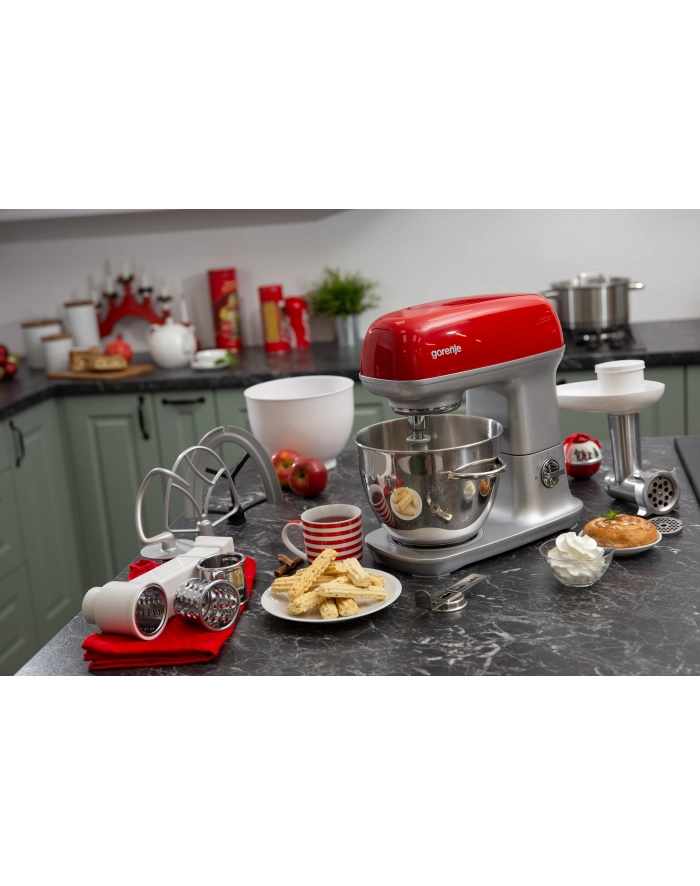 Robot kuchenny 1000W czerwony-inox MMC1000RLR główny