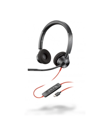 Plantronics Blackwire 3320, headset (black, USB-C, UC)