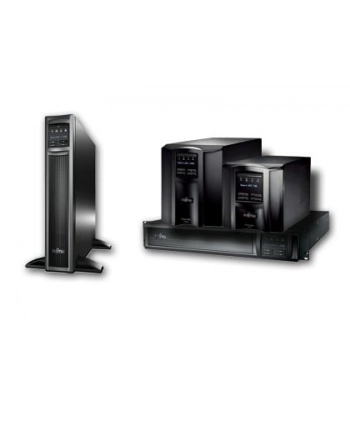 fujitsu technology solutions FUJITSU BTO 1500VA 1200W Tower/Rack convertible Rack 2U Line Interactive VI UPS SMX1500RMI2UNC Black
